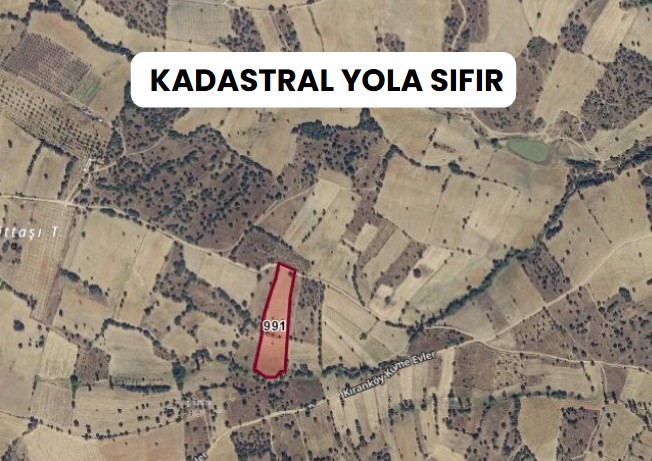 UŞAK EŞME KIRANKÖY KÖYÜNDE 8.875 M² TARLAMIZ SATILIKTIR - UŞAK EŞME fotoğraf 5